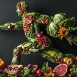 World health day celebration with healthy food